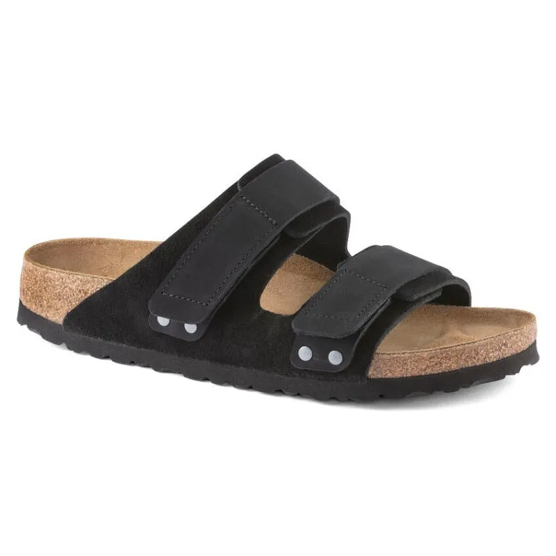 Birkenstock Uji Black Suede/Nubuck - Narrow