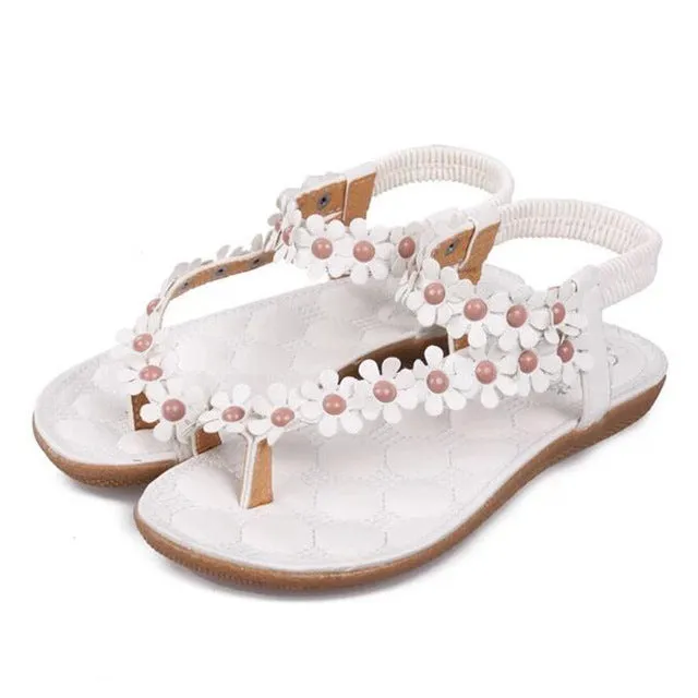 Bling Bowtie Fashion Peep Toe Jelly Sandal