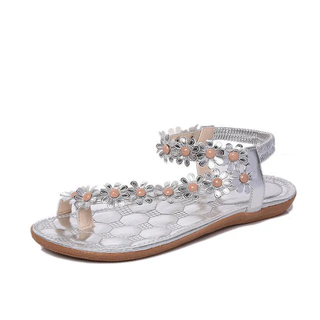 Bling Bowtie Fashion Peep Toe Jelly Sandal