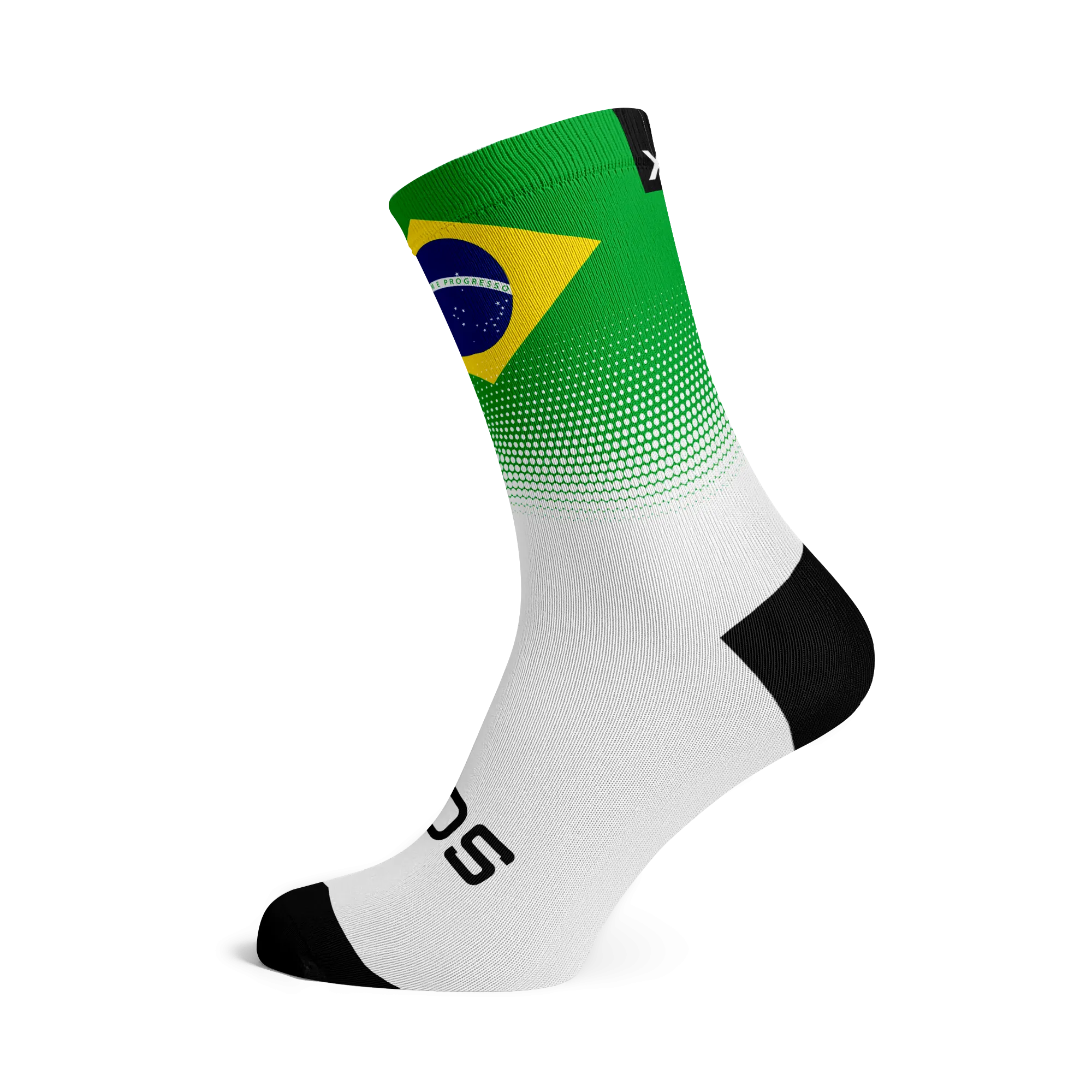 Brazil Flag Socks