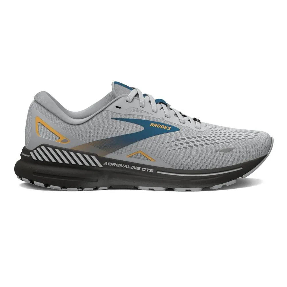 Brooks Adrenaline GTS 23 GTX  (Mens) - Oyster Mushroom/Orange/Blue