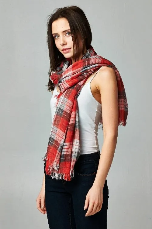 Charlie Plaid Scarf