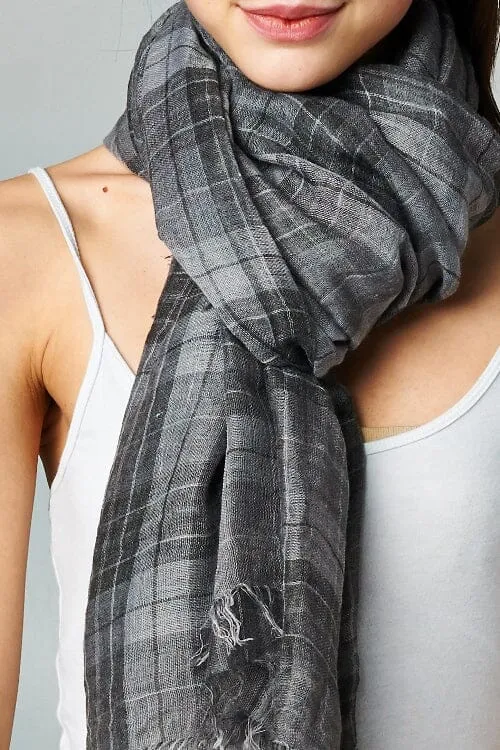 Charlie Plaid Scarf