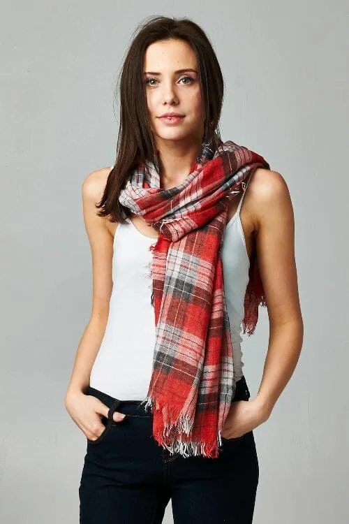 Charlie Plaid Scarf