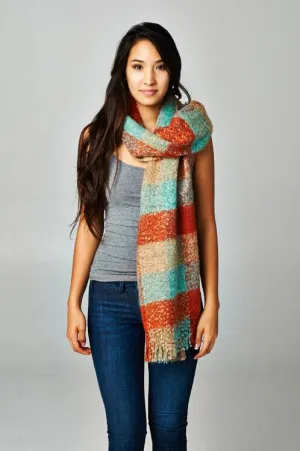 Cheryl Plaid Scarf