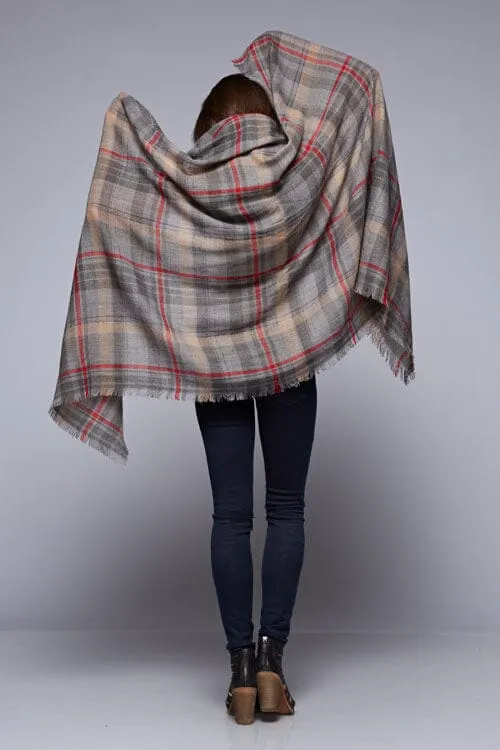 Cozy Cabin Plaid Scarf