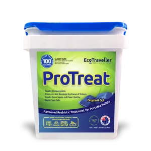 Eco Traveller ProTreat Toilet Chemical 100 Sachet Value Pack