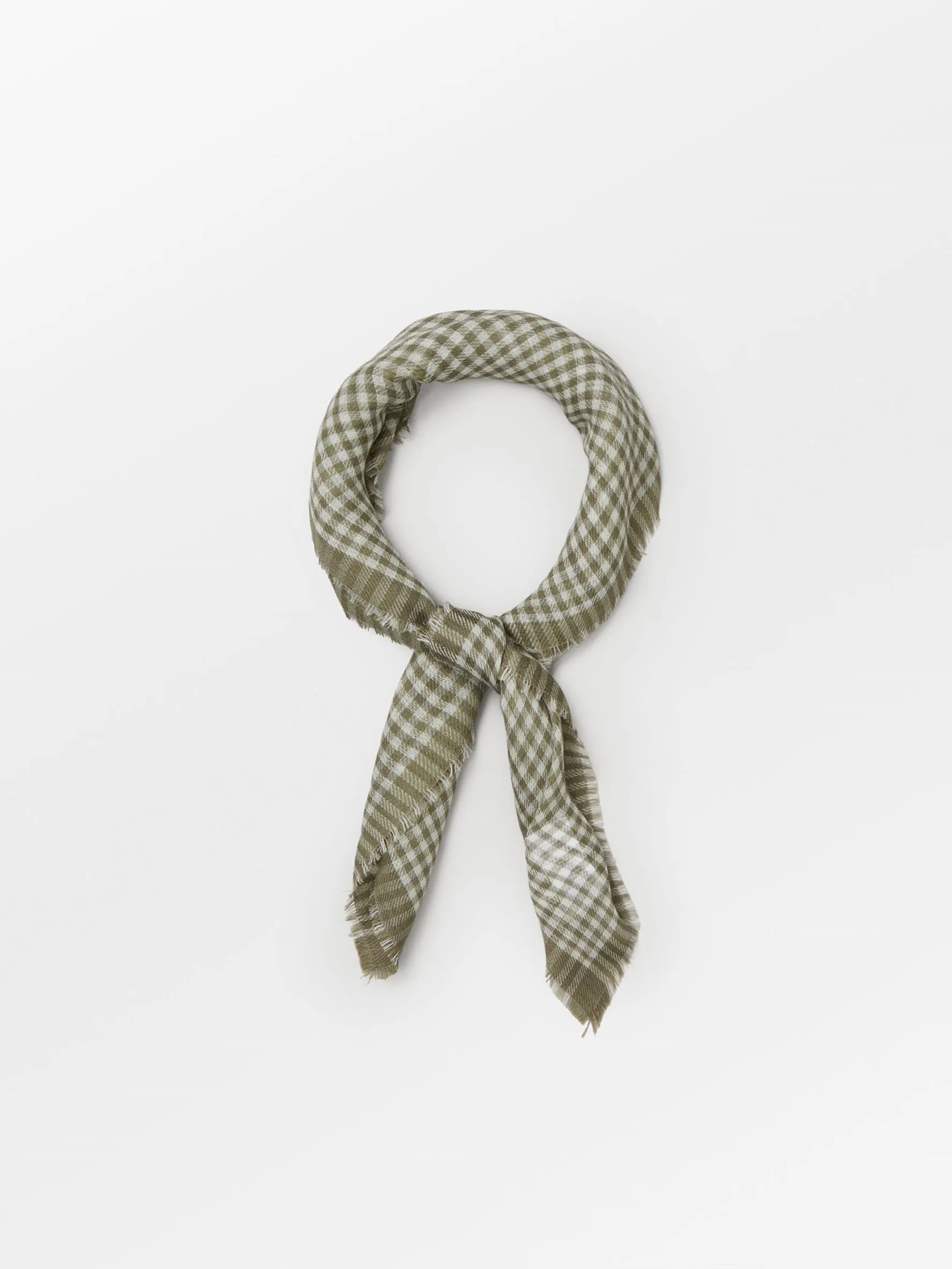 Gingham Wica Scarf