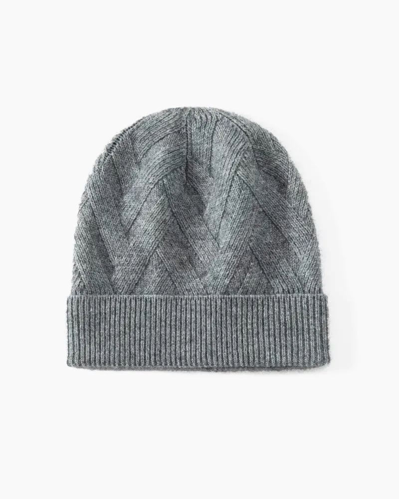 Knitted Soft Cashmere Hat