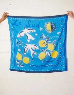 LE SUD SCARF -  BLEU