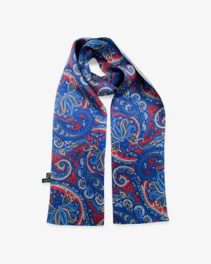 Men's Silk Paisley Scarf - The Oxford