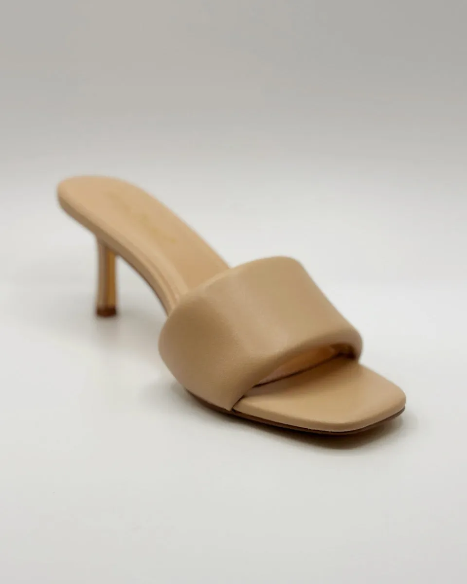 Nude Heeled Sandals