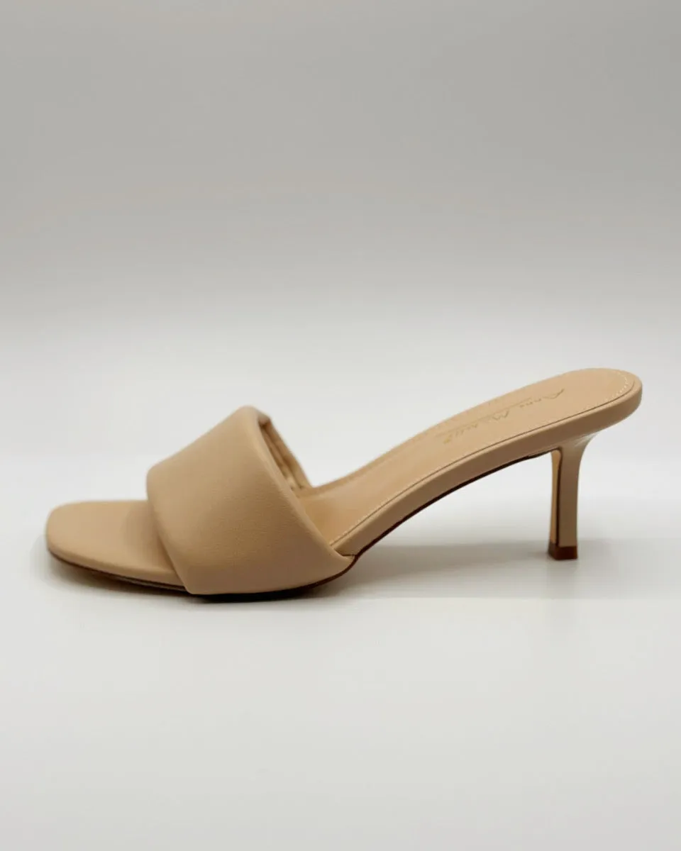 Nude Heeled Sandals