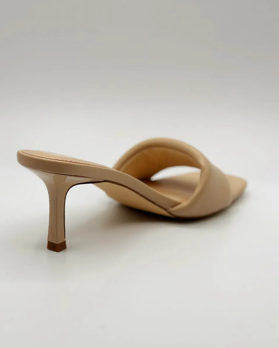 Nude Heeled Sandals