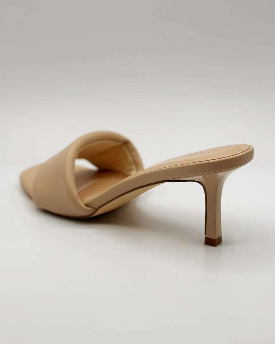 Nude Heeled Sandals