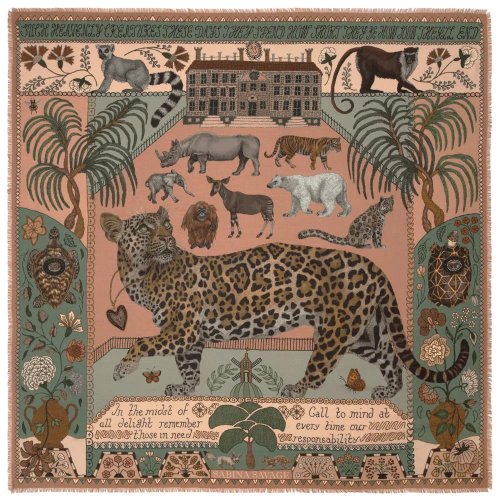 Sabina Savage "The Jaguar's Paradise" Scarf