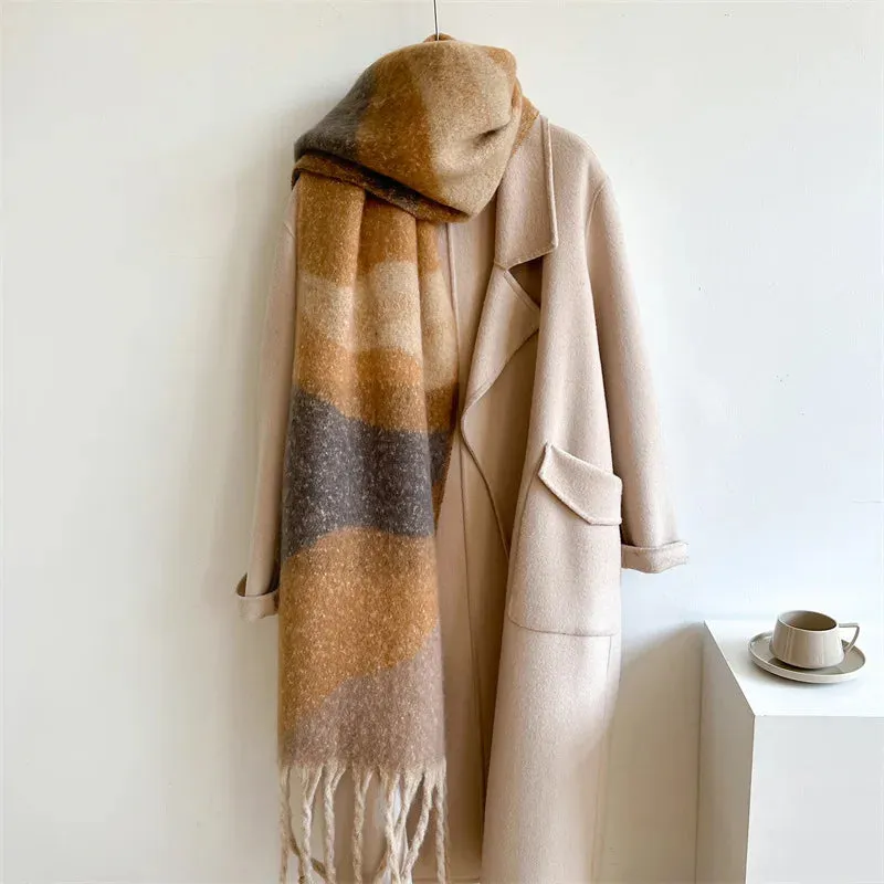 SBD  Fringe Scarf Fashion Winter Warm