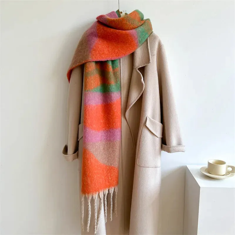 SBD  Fringe Scarf Fashion Winter Warm