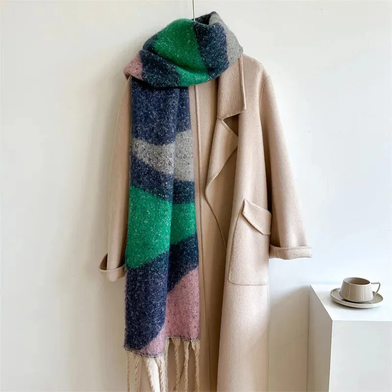 SBD  Fringe Scarf Fashion Winter Warm