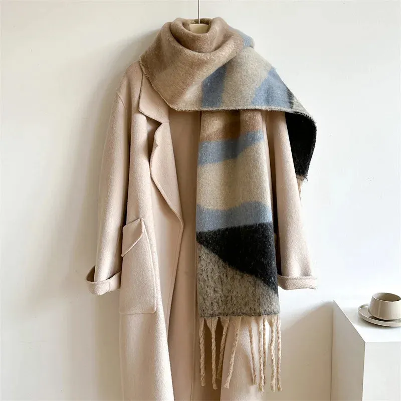 SBD  Fringe Scarf Fashion Winter Warm