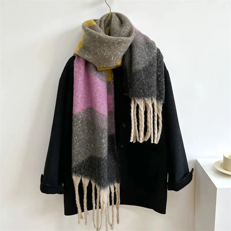 SBD  Fringe Scarf Fashion Winter Warm