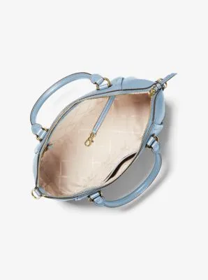 Sienna Medium Pebbled Leather Satchel