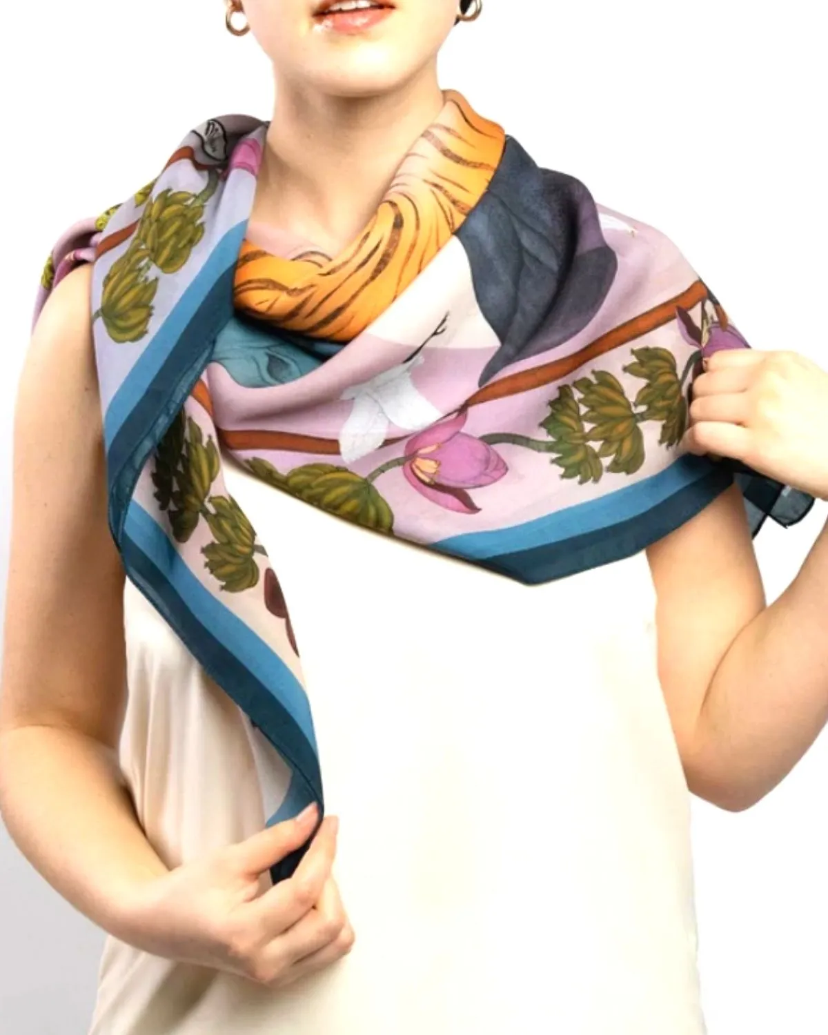 SUMATRAN REFLECTIONS TENCEL SCARF