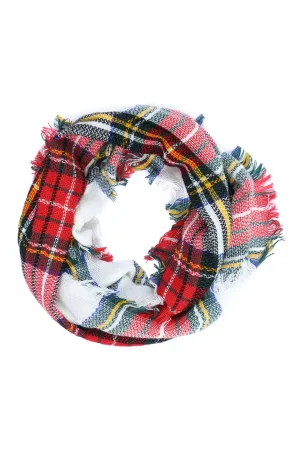 TARTAN INFINITY SCARF POLYESTER