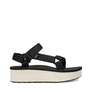 TEVA LADIES FLATFORM UNIVERSAL - BLACK/TAN