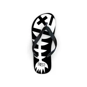 TRIESTI Fishbone Flip Flops