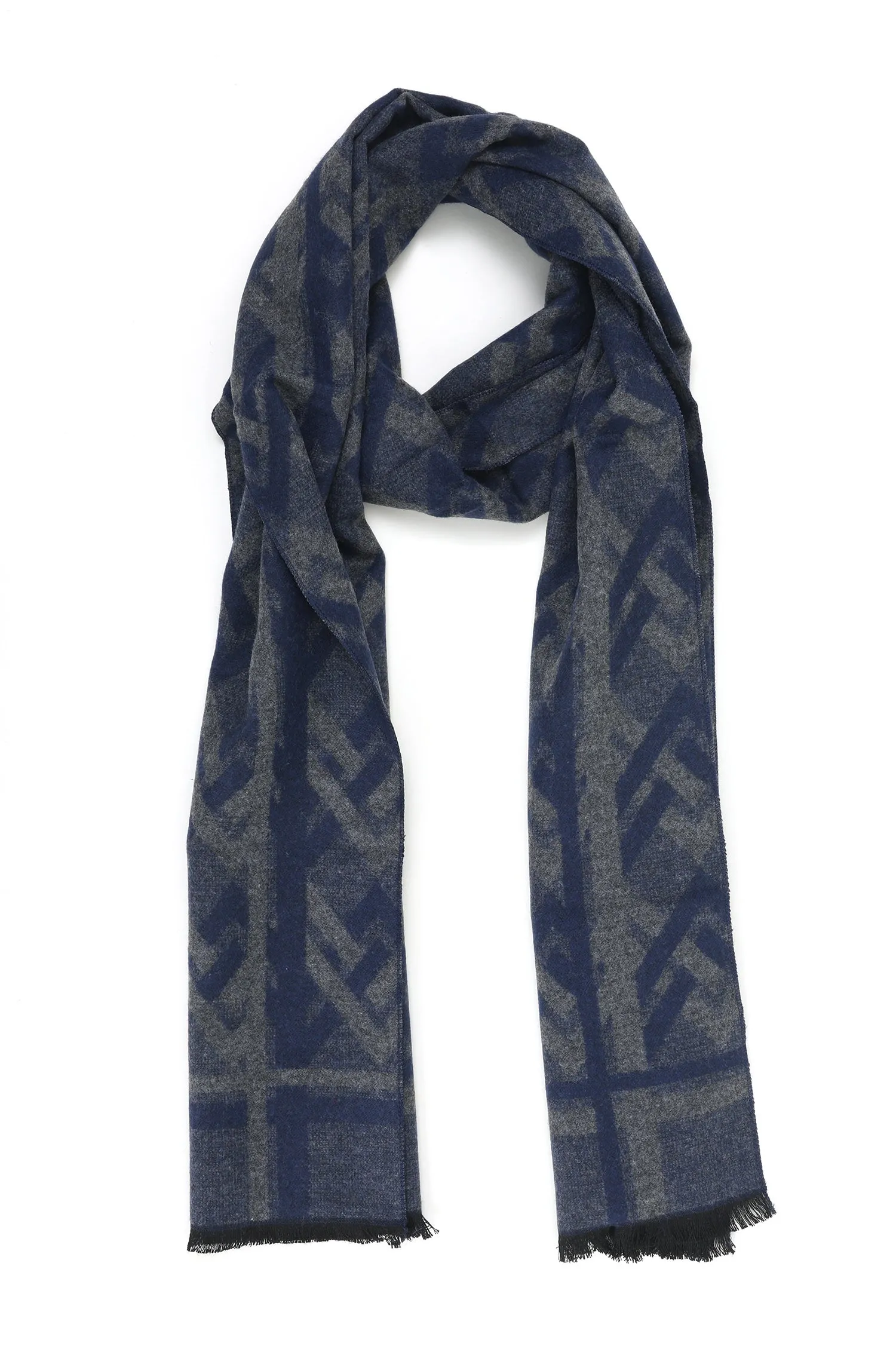 WARM STOLE-NAVY