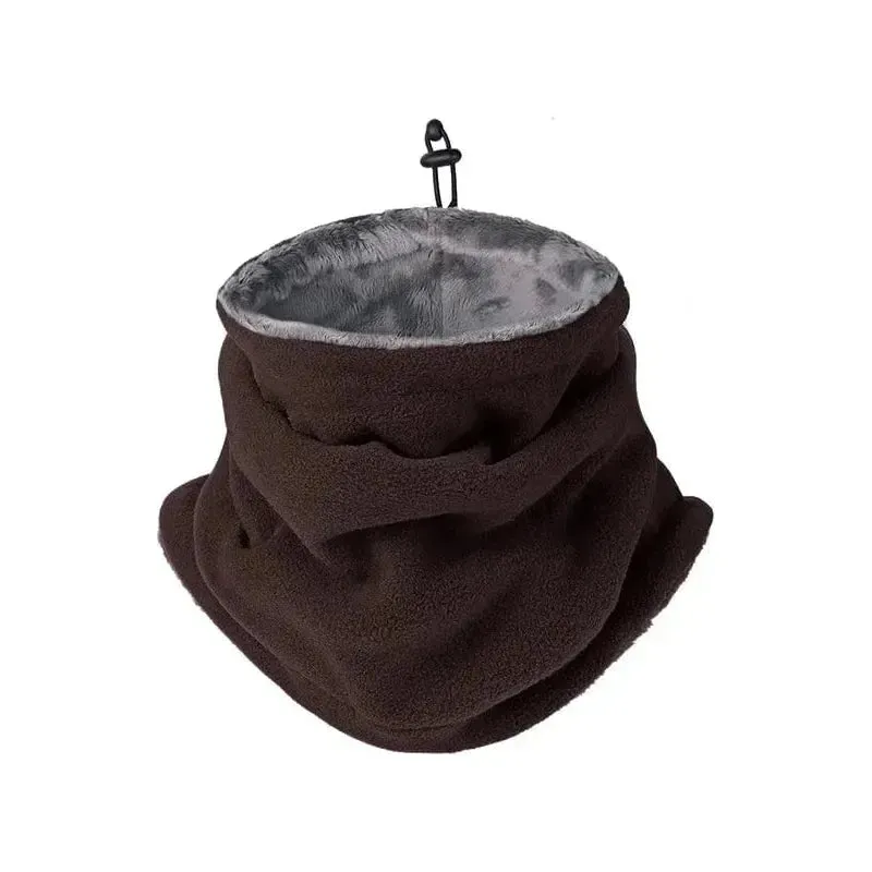 Winter Warm Ski Mask Men Bandana Fleece Neck Warmer Gaiter Windproof Scarf Camping Hiking Balaclava Fishing Cycling Face Mask