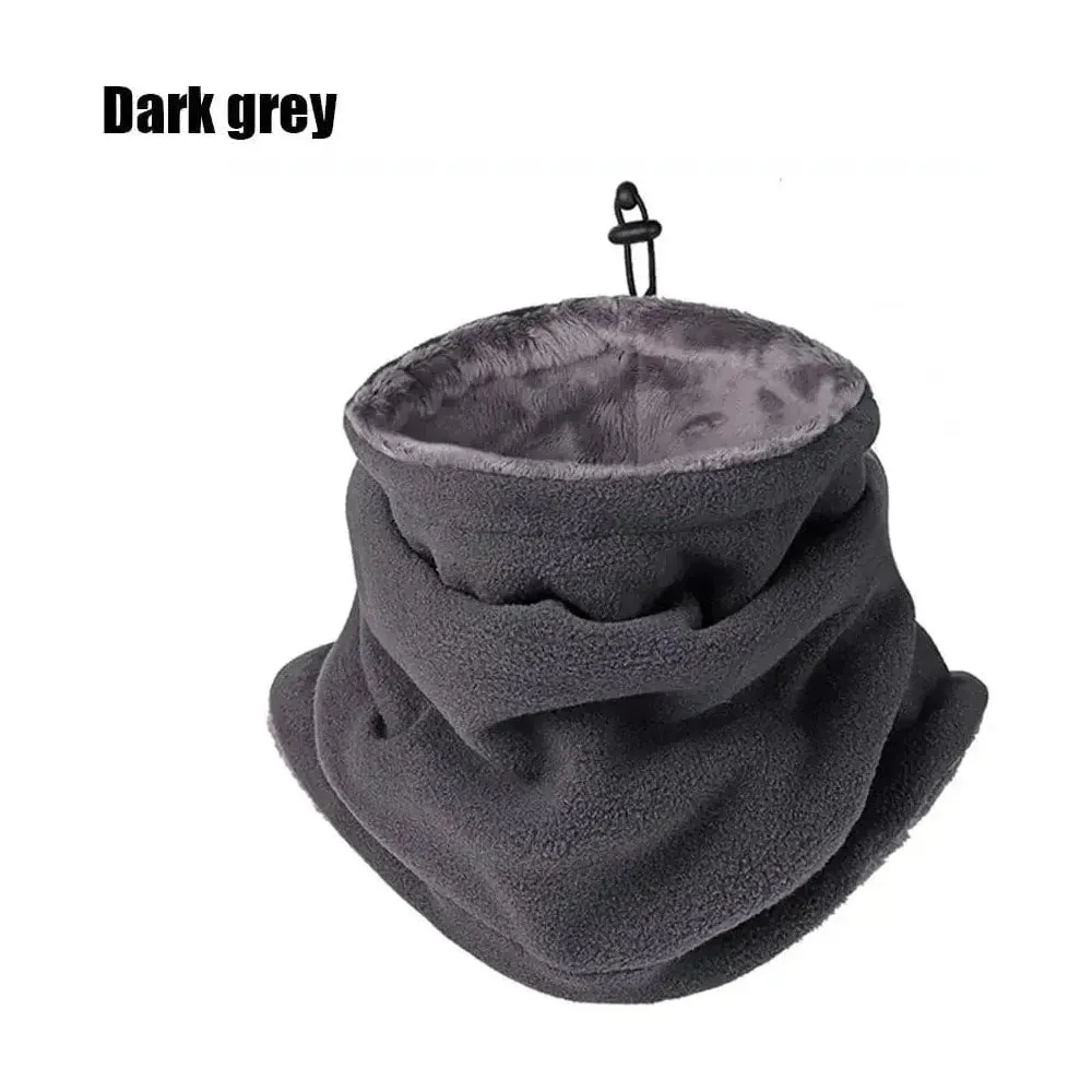 Winter Warm Ski Mask Men Bandana Fleece Neck Warmer Gaiter Windproof Scarf Camping Hiking Balaclava Fishing Cycling Face Mask