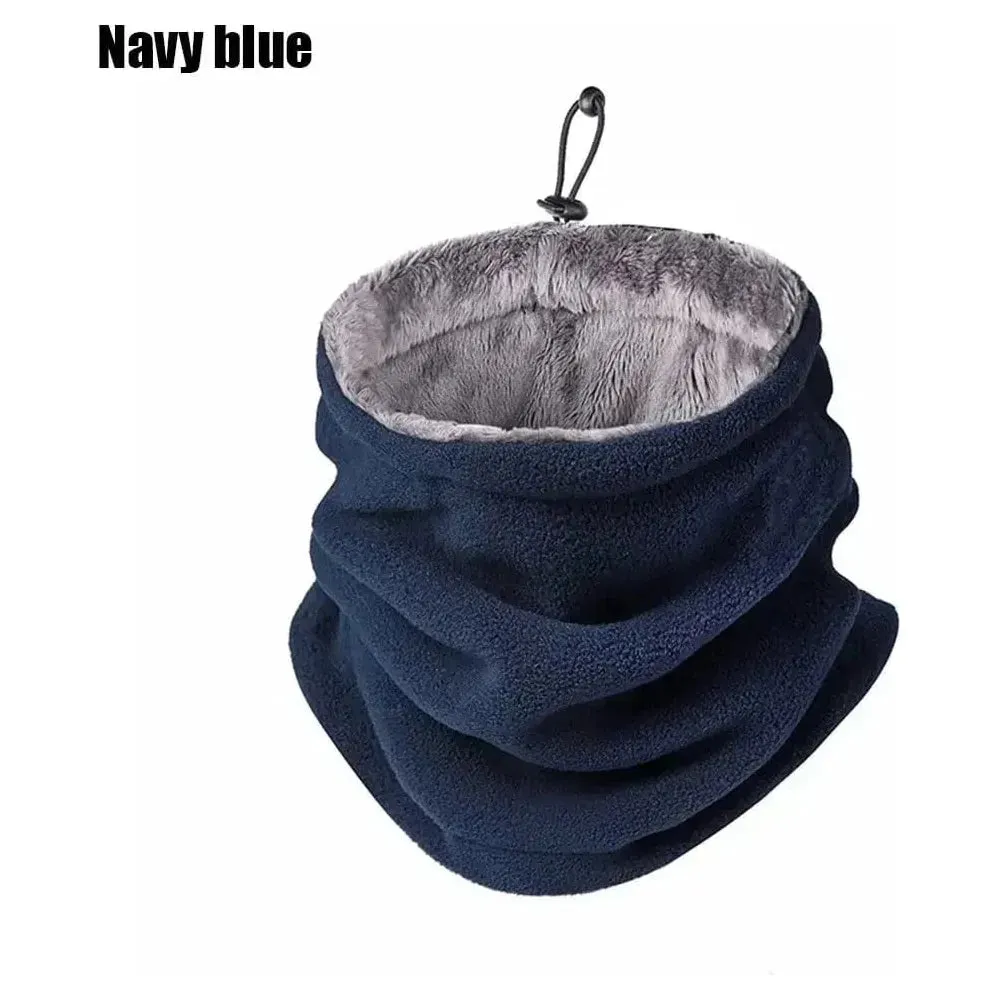 Winter Warm Ski Mask Men Bandana Fleece Neck Warmer Gaiter Windproof Scarf Camping Hiking Balaclava Fishing Cycling Face Mask