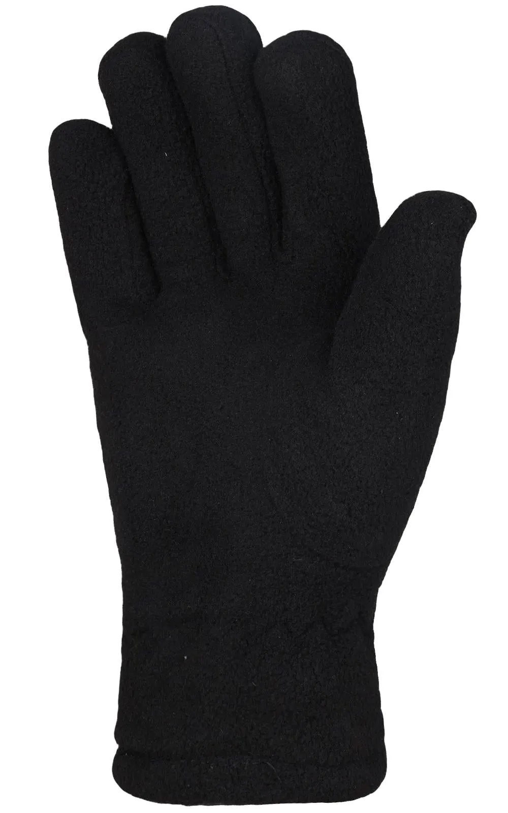 Womens Thermal Insulation Fleece Gloves - 1/3 Pack